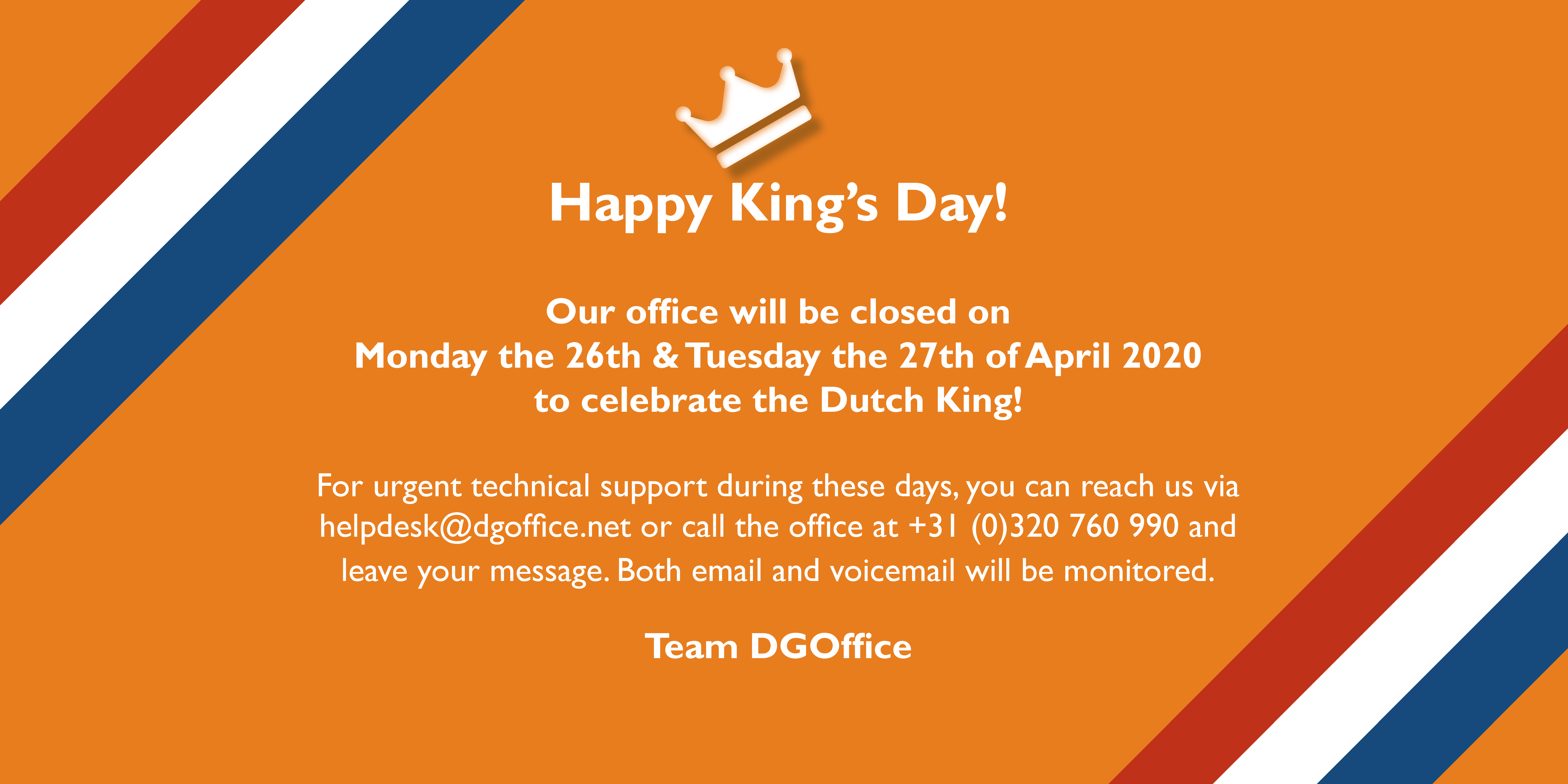 Happy King's Day!